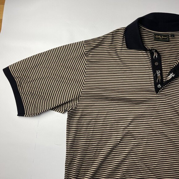 Bobby Jones Polo Shirt Mens Large Short Sleeve Golf Made in Italy - Picture 2 of 13